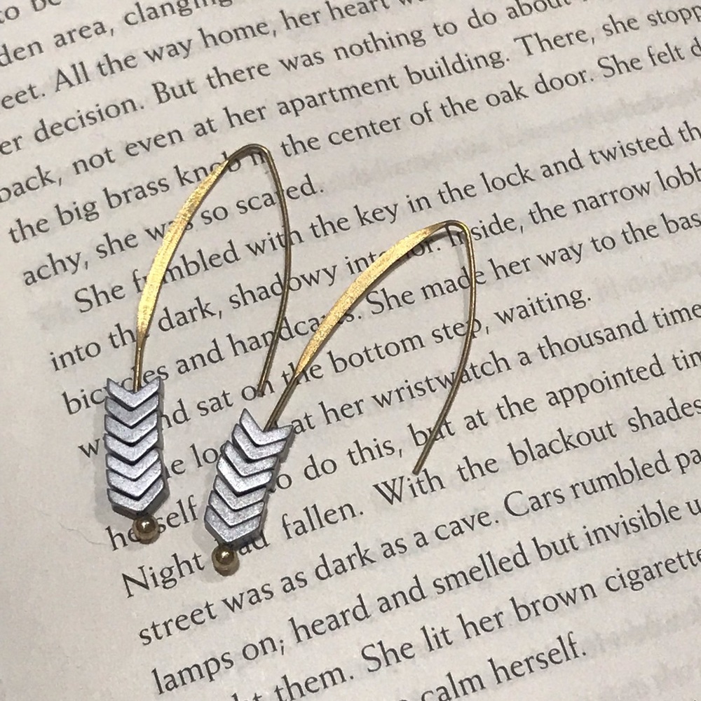 4/$25 | Stacked Chevron | Earring